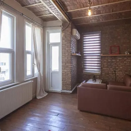 Central Stone House 1 Minute To Taksim Square In Cihangir شقة
